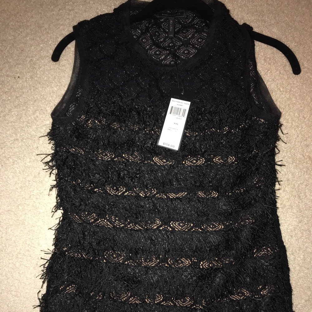 BcBG Fringe top never worn
